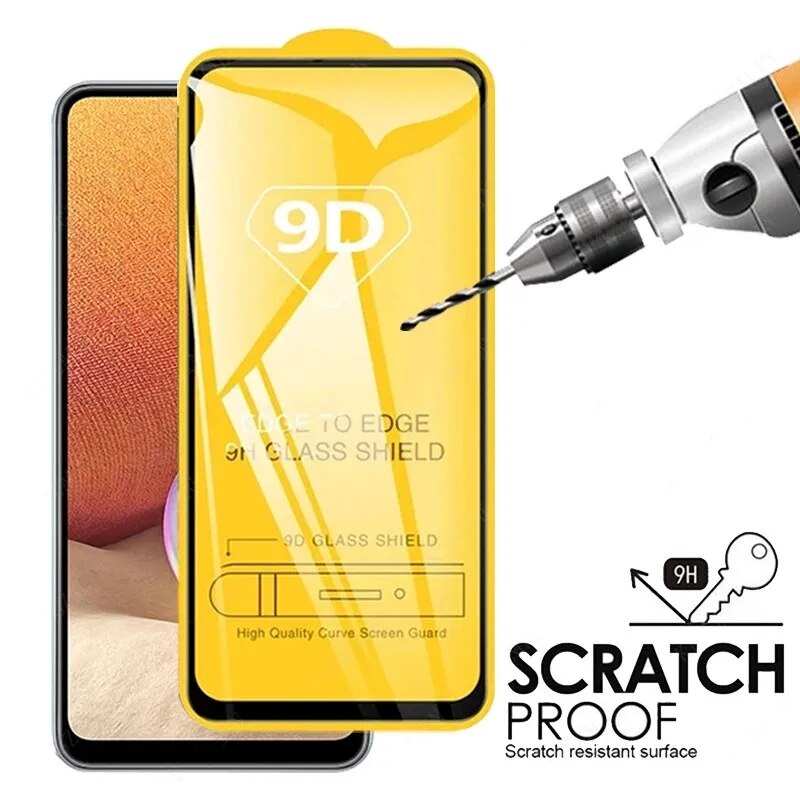 Gehärtete Glas Écran Protector Fir Samsung A14 A34 A54 A53 A52 A52S 5G A13 A12 A33 A32 A51 A50S A71 A72 A70 A31 A30S 10_voghion.com