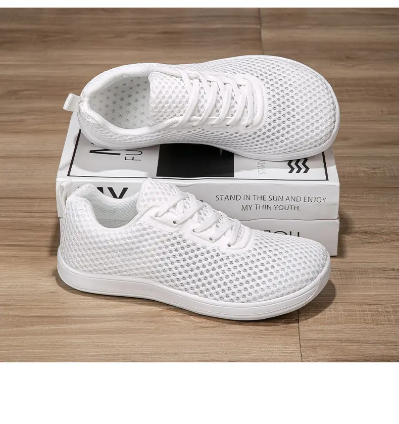 Coppia di scarpe da uomo, scarpe da donna, scarpe larghe, comode, in rete, per quattro stagioni, traspiranti, di grandi dimensioni_voghion.com