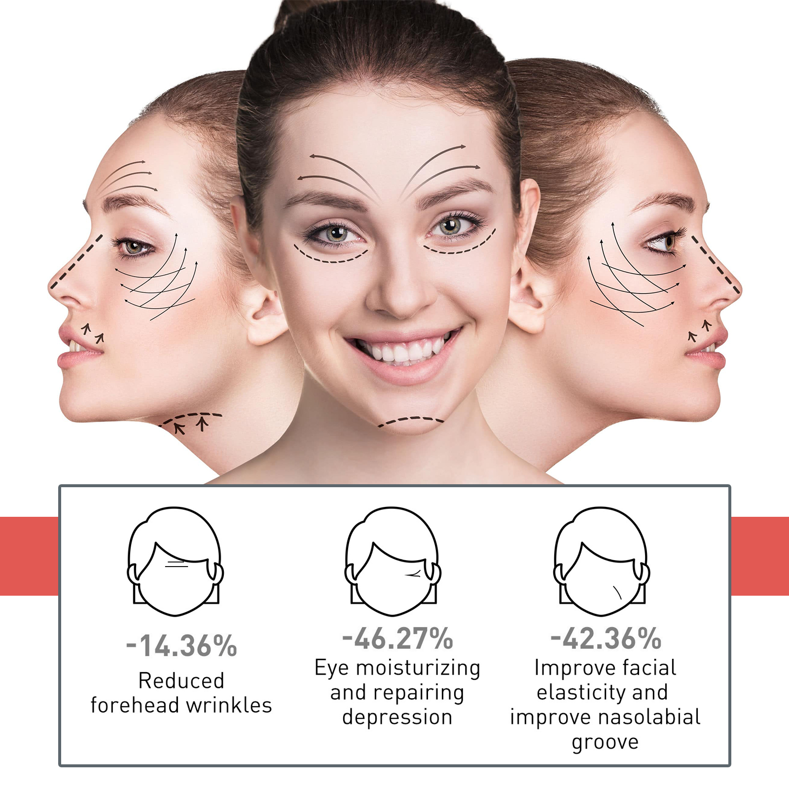 EELHOE Anti-Aging Cream, Reduces Fine Lines On The Face With Line Repair, Firming And Moisturizing Skin Anti-Wrinkle Cream_voghion.com