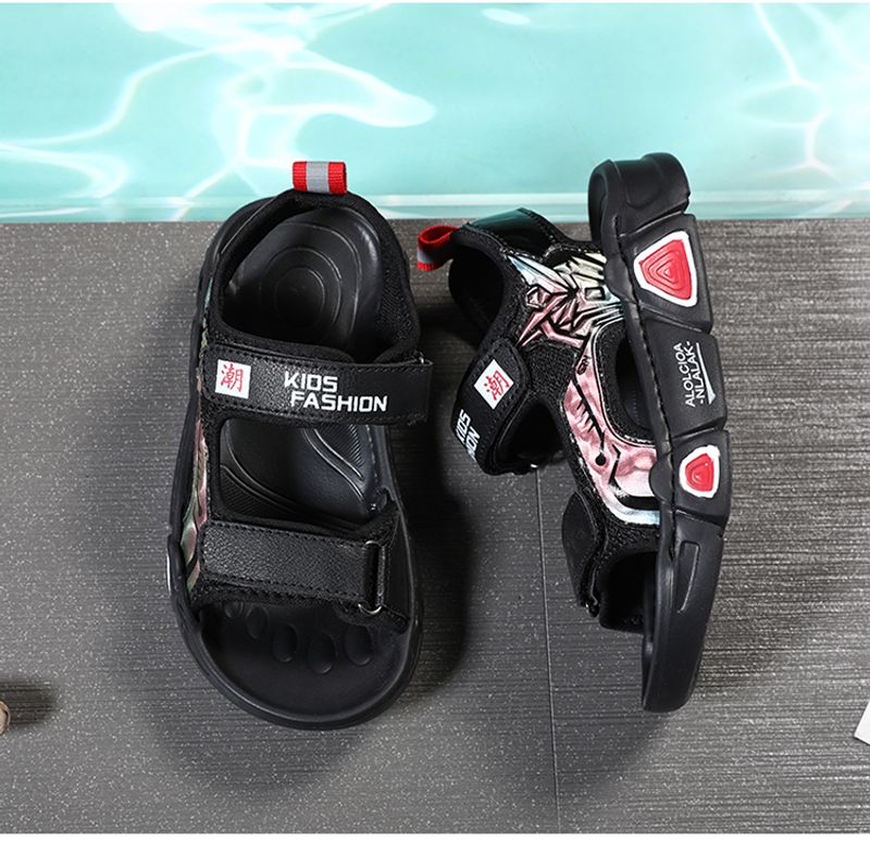 2024 estate nuovi sandali da spiaggia per bambini per ragazzi scarpe casual con suola morbida per ragazzi grandi_voghion.com