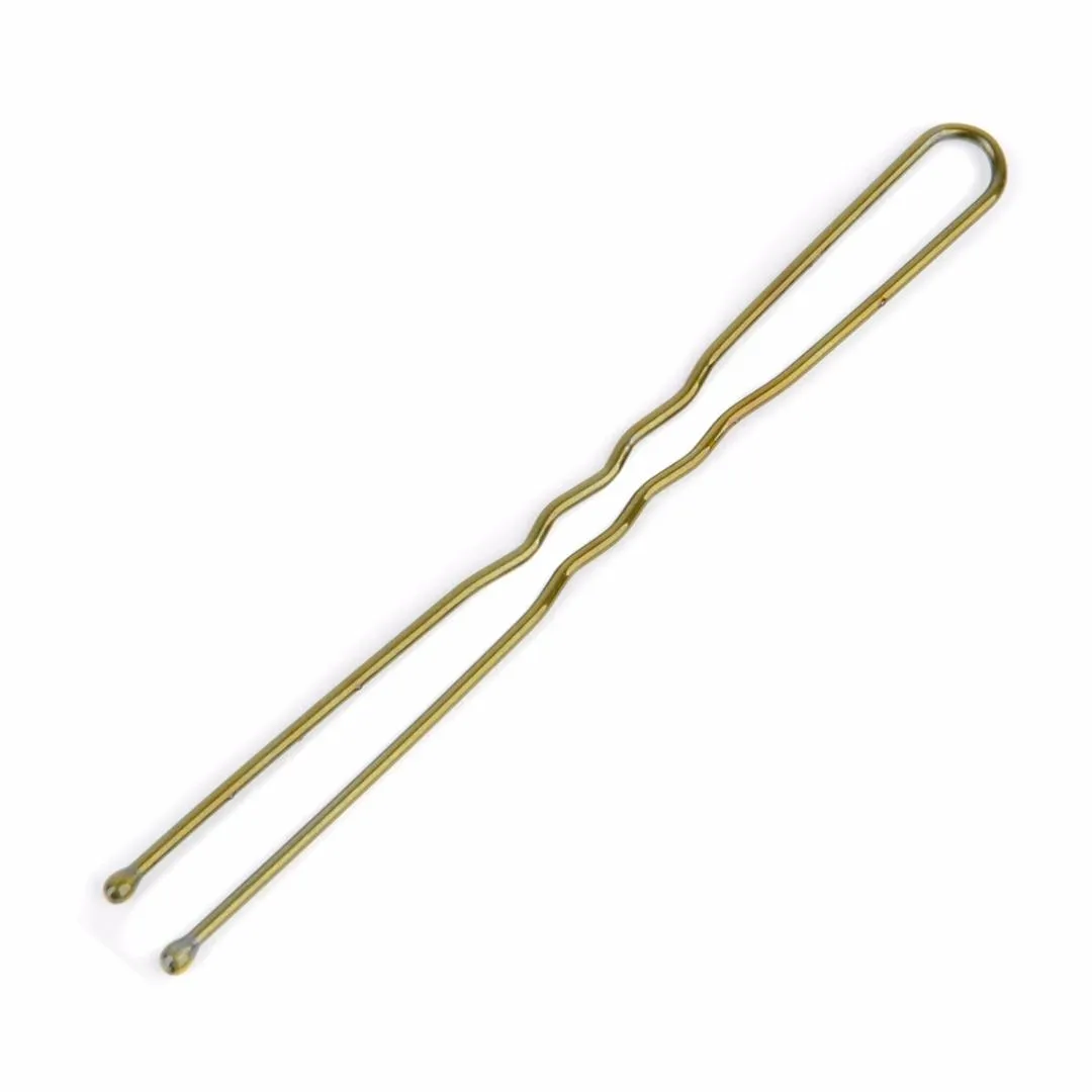 300 tk/partii/karp Lainelised U-kujulised klambrid, klambrid, stiilitarvikud, punutud juuksetööriistad naistele, kuldsed, S, M, L_voghion.com