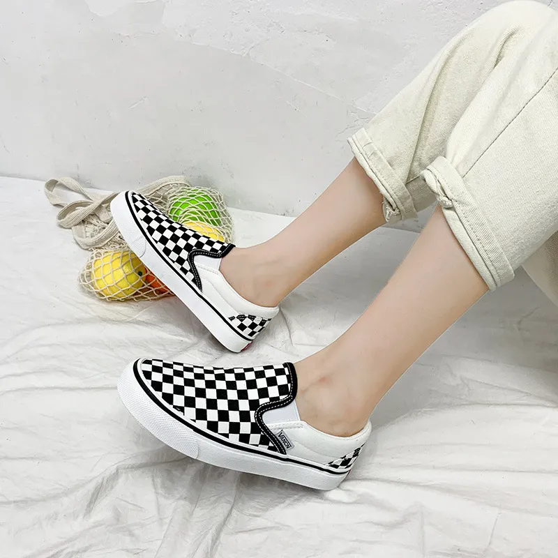 Thick Soled Canvas Trendy Versatile Women Slimming Design Casual And Fashionable Breathable Board Shoes_voghion.com