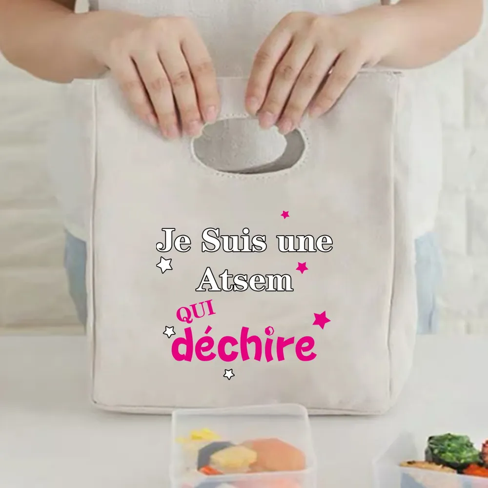 2023 Canvas Lunch Dinner Bags Print Handbag Picnic Travel Breakfast Box Lunchbox School Child Thermal Bag Tote Food Door_voghion.com