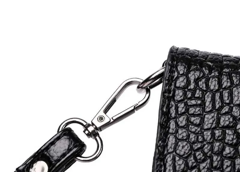 Neue Mode Frauen Schulter Weiche PU Leder Handtasche Umhängetasche Messenger Taschen Geldbörse ClutchC241103_voghion.com