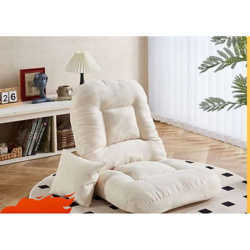Dormitory Student Bed Backrest Netflix Folding Small Lazy Sofa Tatami Bedroom Windowsill Chair_voghion.com