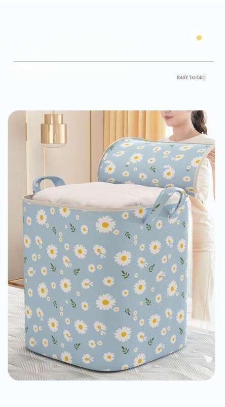 Universal Large Capacity Household Clothes Quilt Folding Bag Waterproof And Moisture Proof Storage Box Student Dormitory_voghion.com