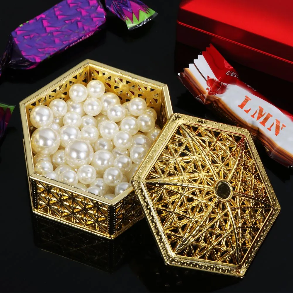 Scatola portaoggetti vintage per souvenir, caramelle, gioielli, organizer in plastica trasparente_voghion.com