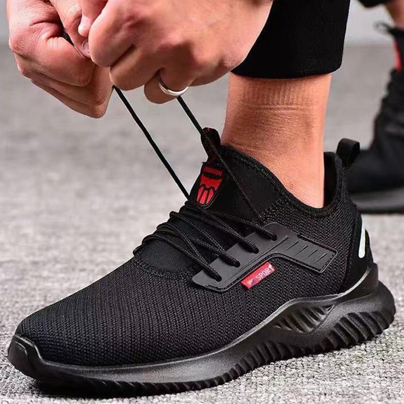 Pantofi de siguranță Trabo Fashion pentru bărbați, ușori și confortabili, pantofi de protecție indestructibili antiglonț_voghion.com