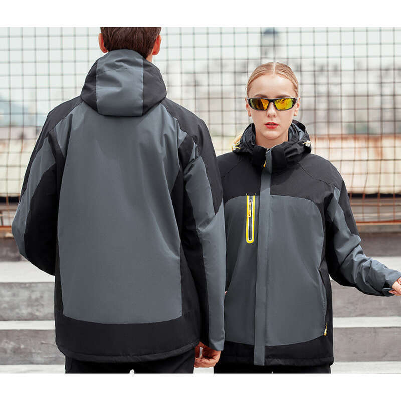 Men's And Women's Three In One Thermal, Windproof, Waterproof Outdoor Printed Embroidery_voghion.com