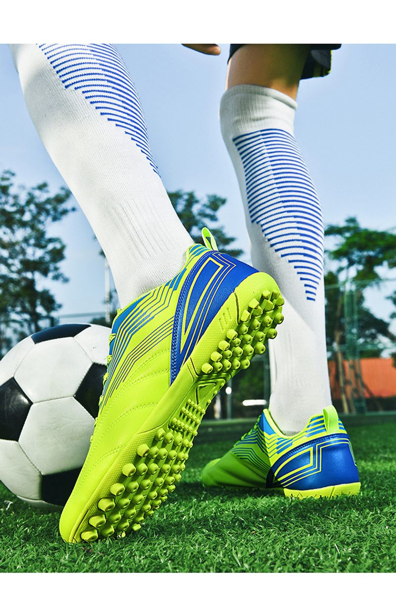 Herren- Damen-Fußballschuhe den Innen- und Außenbereich, für Erwachsene, gebrochene Spikes, rutschfest, verschleißfest,_voghion.com