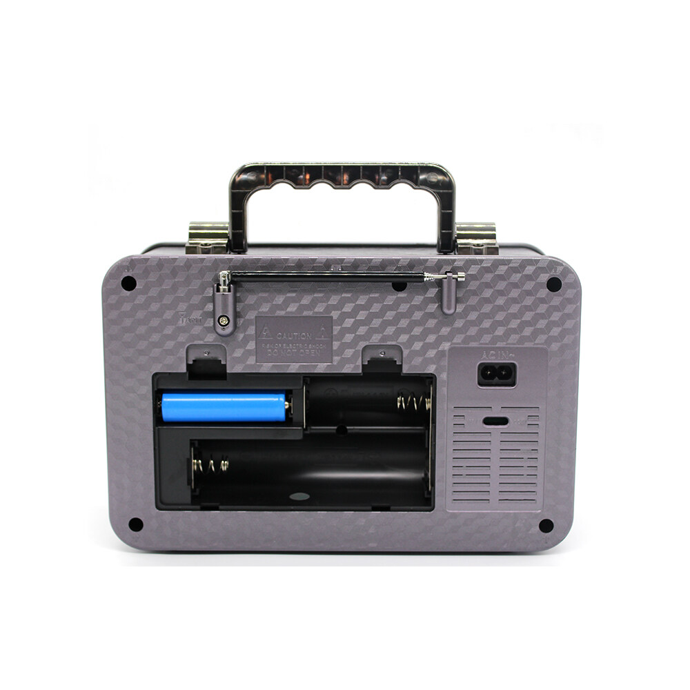 KEMAI AM FM Retro Radio, Tragbare Vintage Kuerzwellenradio mat Bluetooth Lautsprecher, nofëllbarer Batterie, USB Disk Aux Input, TF Kaart fir Kaddoen fir doheem oder dobaussen_voghion.com