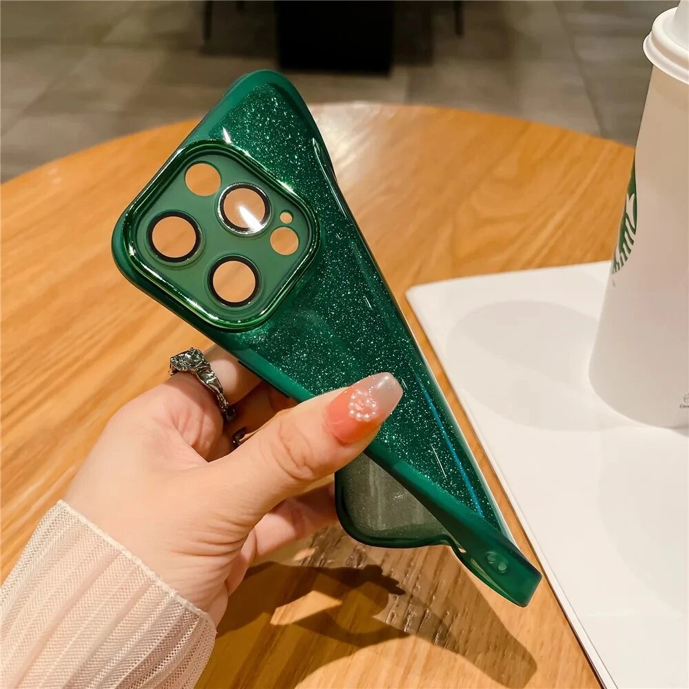 Glitter Gradient Silicone Case For Xiaomi Redmi 13 PRO Note 12 pro 4G note12 11S 10pro A1 Lens Protetcor Soft Cover_voghion.com
