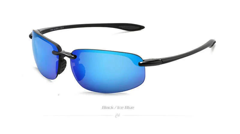 Lunettes de soleil de sport classiques Matrix pour femmes, pour la conduite et la course à pied, monture ultralégère sans monture, pour hommes, UV400_voghion.com