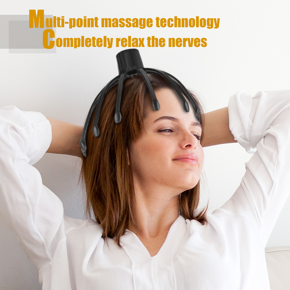 12 multifunctional electric head massager intelligent meridian unblocking massage claw_voghion.com