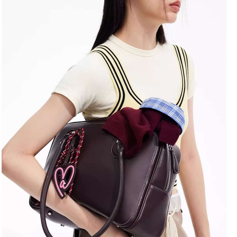 Sac fourre-tout grande capacité Toast, sac à bandoulière_voghion.com