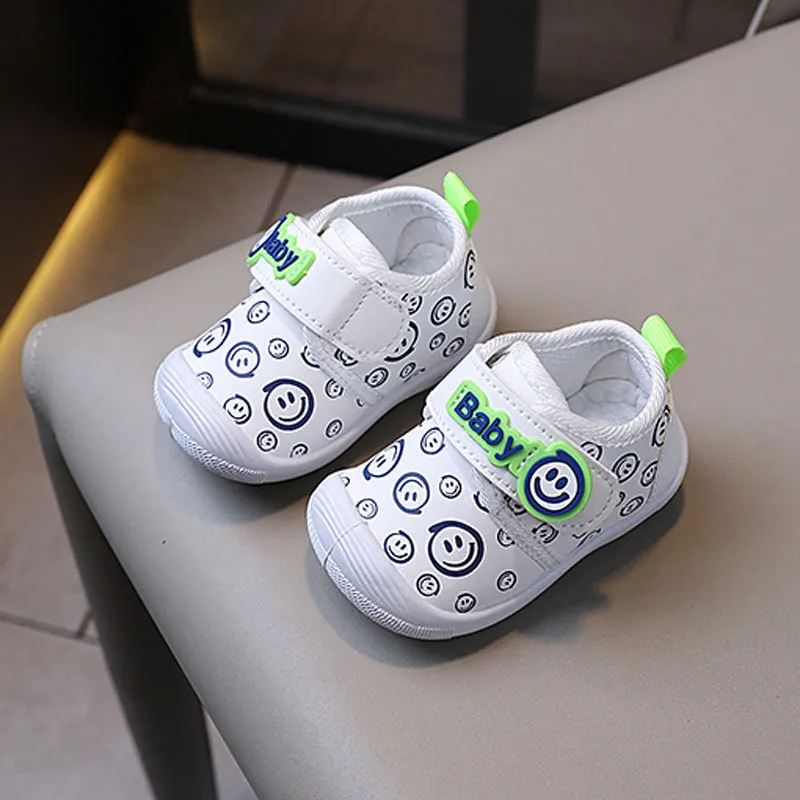 Bebek Kız Erkek İlk Yürüteçler Yumuşak Yenidoğan Enfant Cutefeet Spor Ayakkabılar Sevimli Bebek Yürümeye Başlayan Çocuk Günlük Ayakkabılar 16 - 21 Bedenler_voghion.com