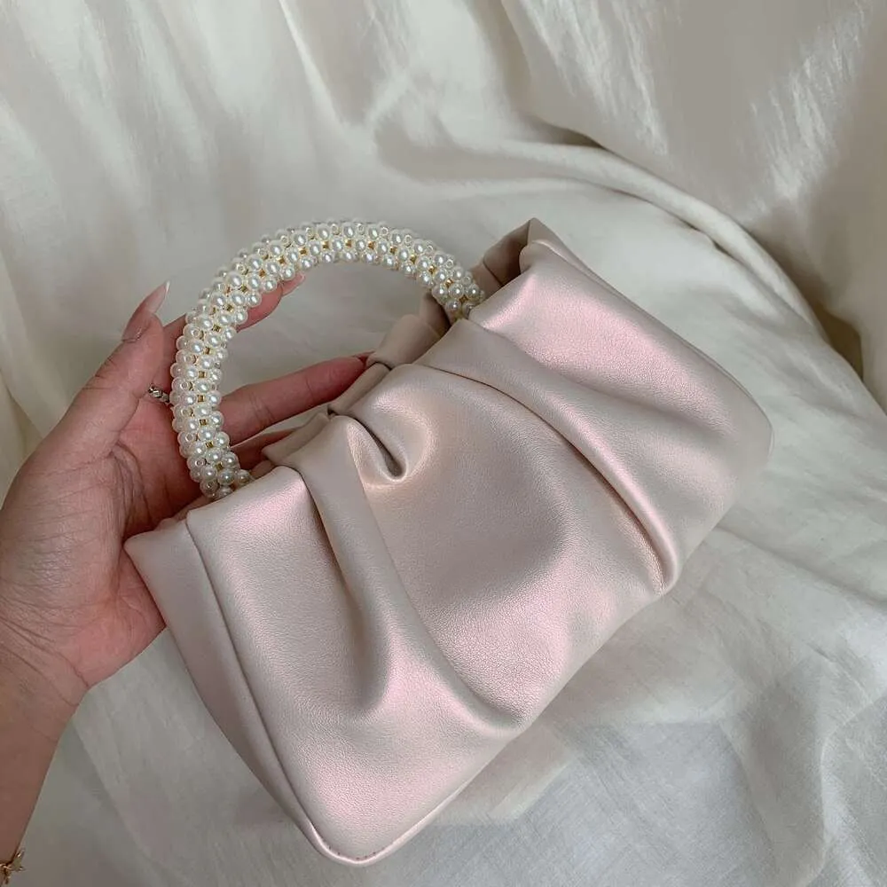 Moud Perlgrëff Fraen Dinner Clutch Handtasche Design Damen Quadrat Schëllertaschen Weiblech Kleng Messenger Bag_voghion.com