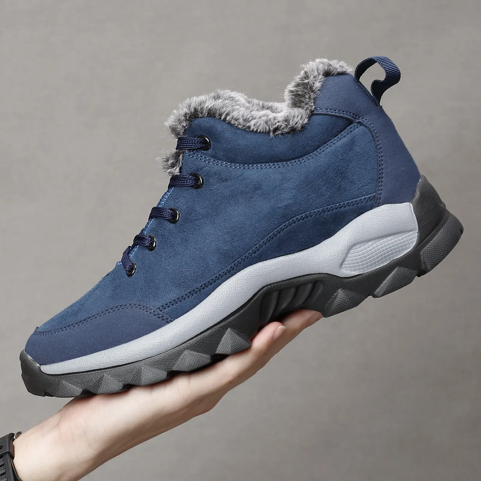 Schnee Outdoor Walking leichte Turnschuhe für Männer Winter Schuhe Botines Tenis Herren Wandern Stiefeletten Footwear66_voghion.com