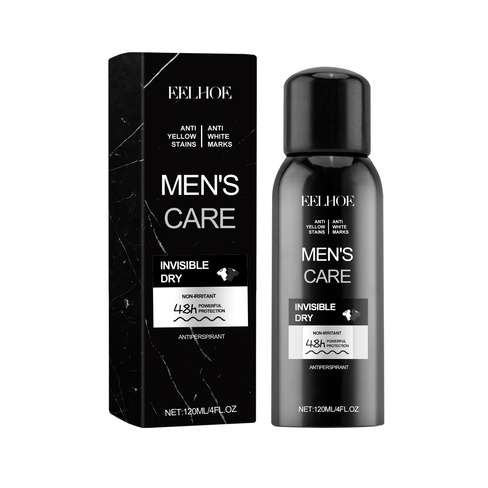 EELHOE Antiperspirant, Underarm Sweat Odor Body Odor Cleansing Refreshing Fragrance Spray_voghion.com