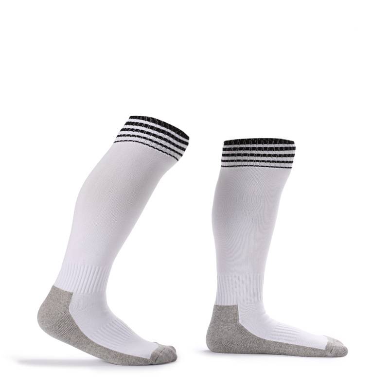 Children's Soccer Socks, Long, Thick, Terry Cloth Sole, Shock Absorbing, Sweat Absorbent, Wear Resistant, High Top Over The Knee Socks_voghion.com
