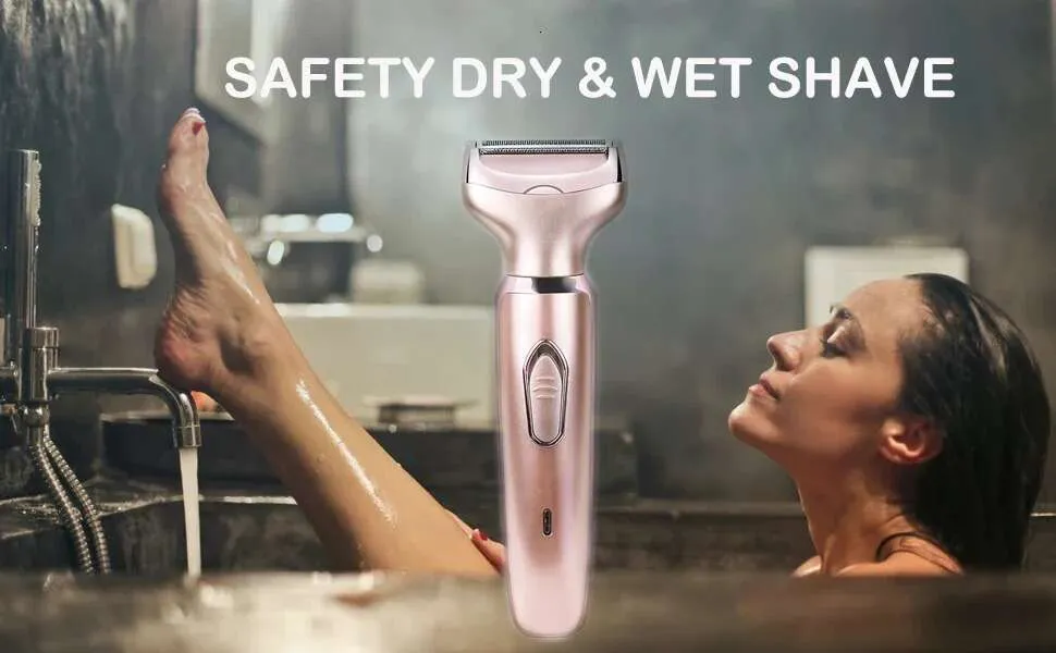 2-in-1 Face Shaver & Epilator - Painless, Rechargeable_voghion.com
