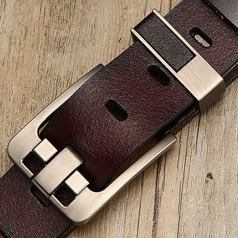 Men's Genuine Leather Belt With Needle Buckle For Men_voghion.com