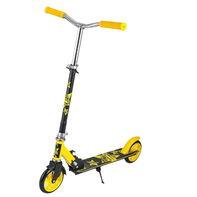 Adult two-wheeled College students campus portable folding scooter_voghion.com