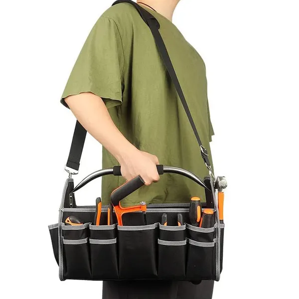 Sac à outils pour électricien robuste avec ouverture large_voghion.com