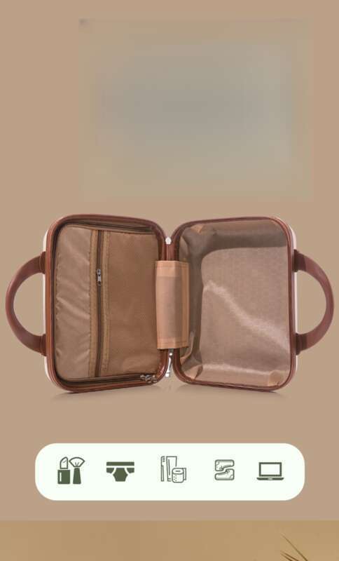 14-inch Makeup Teddy Bear, Mini Password Box, Suitcase Cartoon Gifts_voghion.com