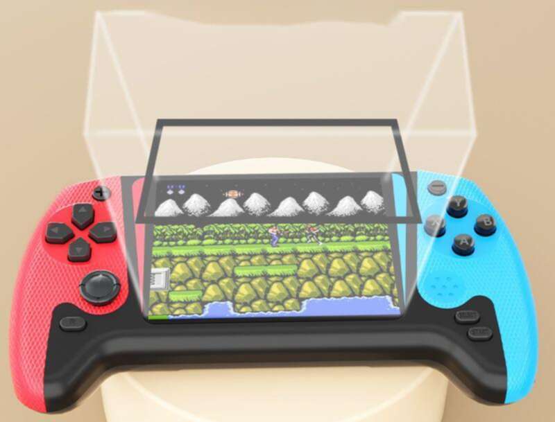[Same Model Of Handheld Console, Old-fashioned Classic, Cheap, Two Person Charging, Advanced Game Console_voghion.com