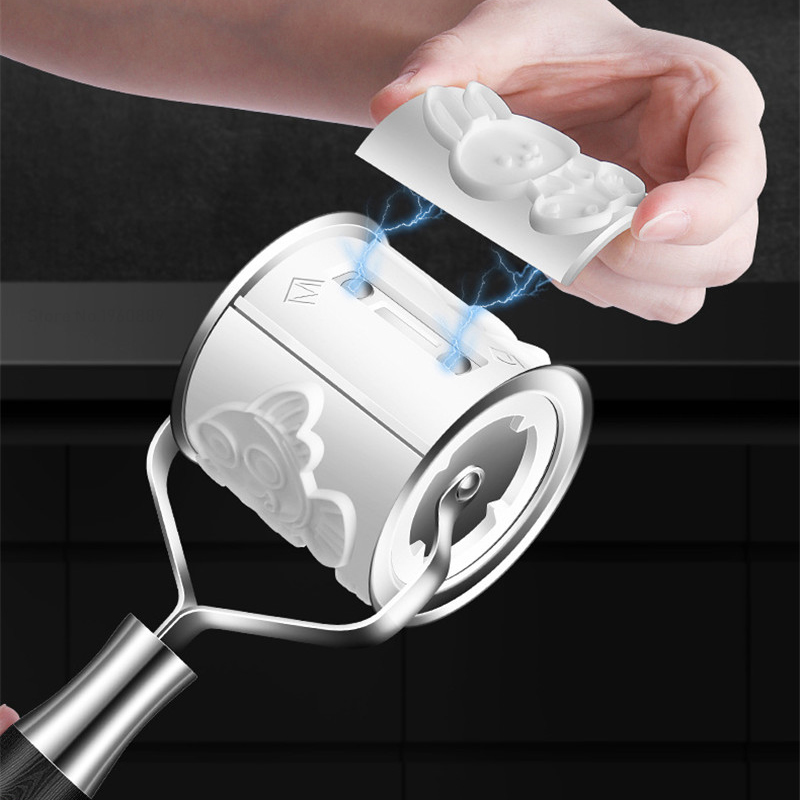 304 ruostumattomasta teräksestä valmistettu rullakeksimuotti Animal Series sarjakuva Cookie kohokuviointi leima leikkuri Fondantti leivonnainen kakku koristelu leivontatyökalu_voghion.com