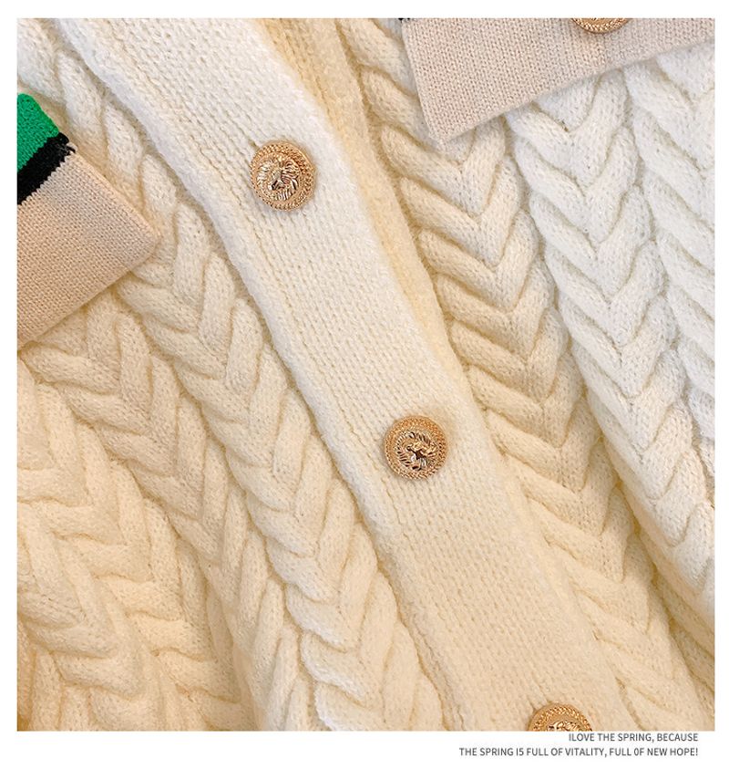 Women's Clothing Knitted new style women's autumn temperament casual fashion wide leg pants two piece suit lapel long_voghion.com