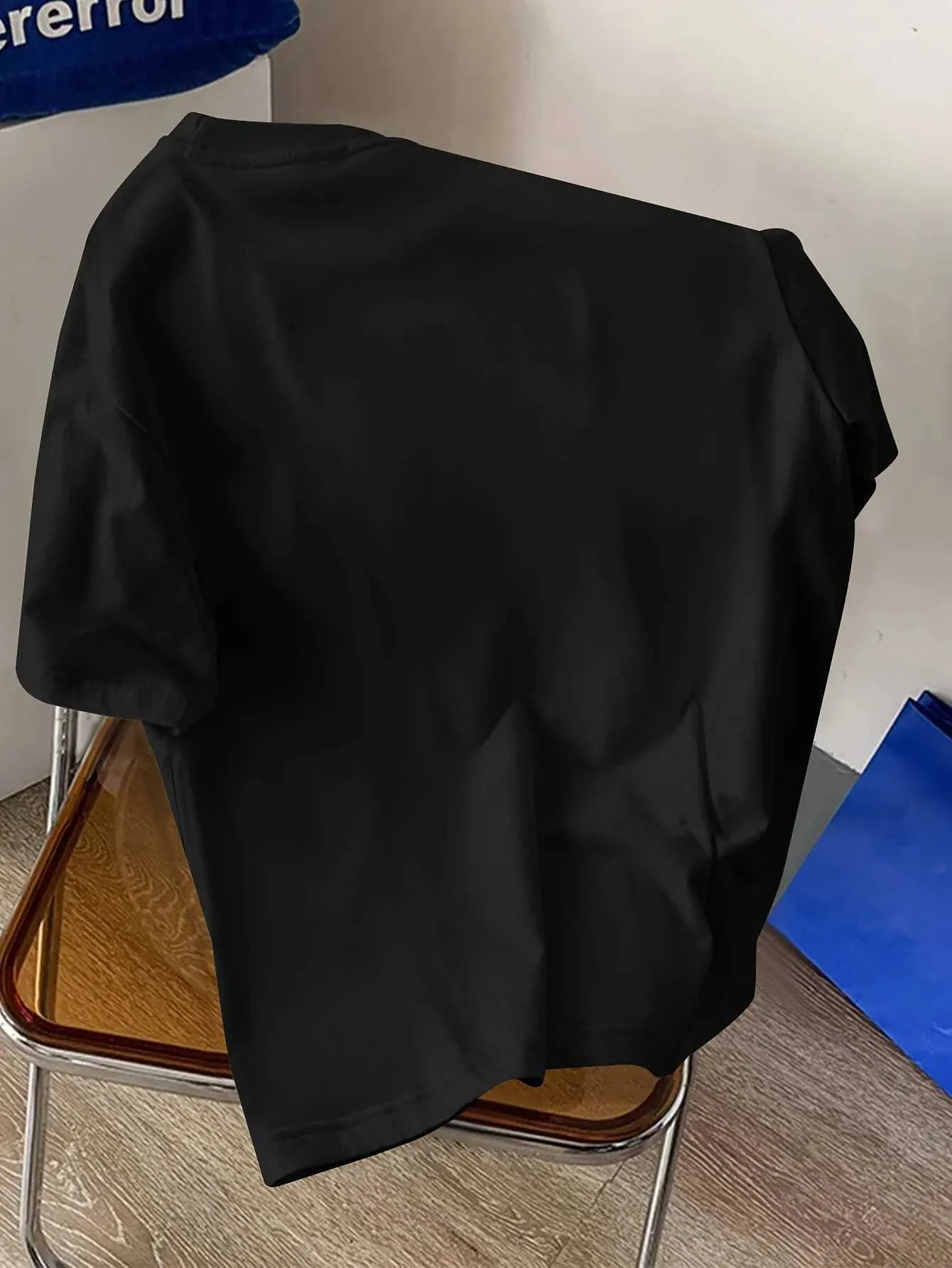 Men's Cotton Oversized T-shirt With Creative Print For Summer_voghion.com