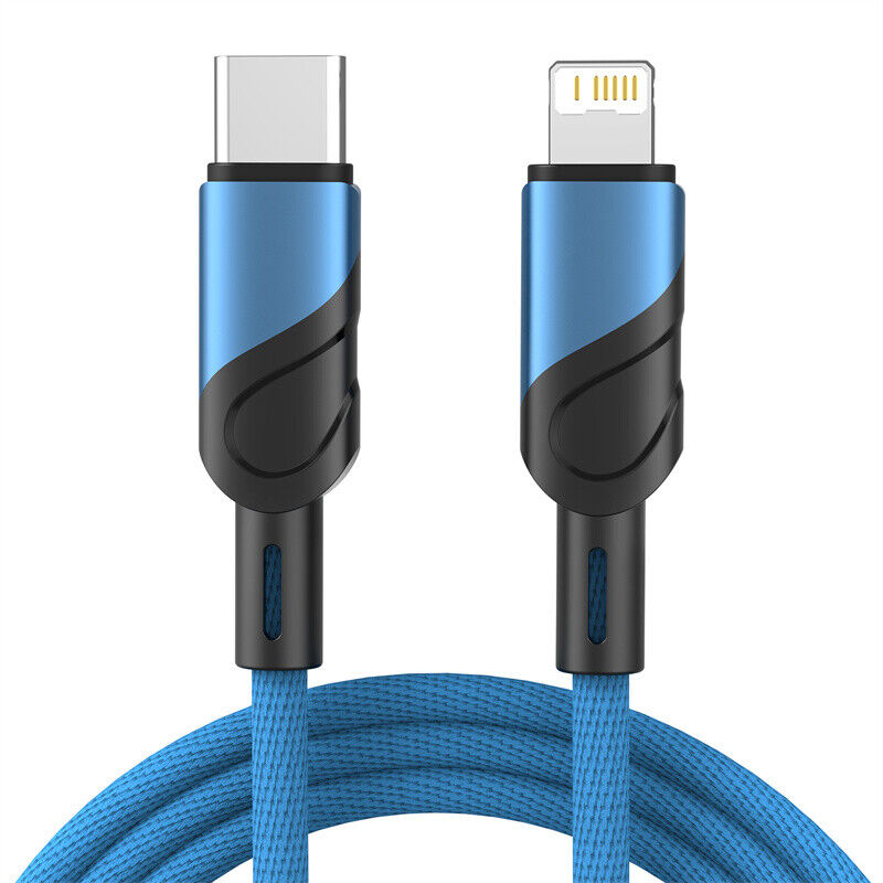 Câble de charge rapide USB-C PD 27 W pour iPhone 14, 13, 12, 11 Pro, X, XS, XR, Type-C_voghion.com