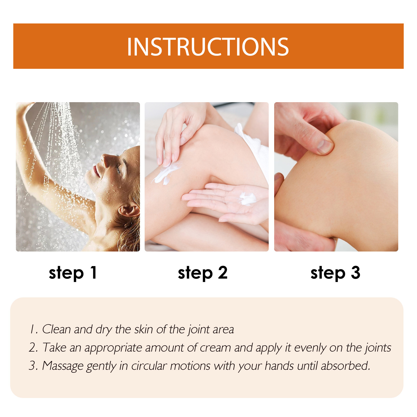 Crema para el cuidado corporal con veneno de abeja 2024 para aliviar el dolor en las manos, los pies, los músculos, la columna lumbar y las articulaciones por estar sentado durante mucho tiempo_voghion.com