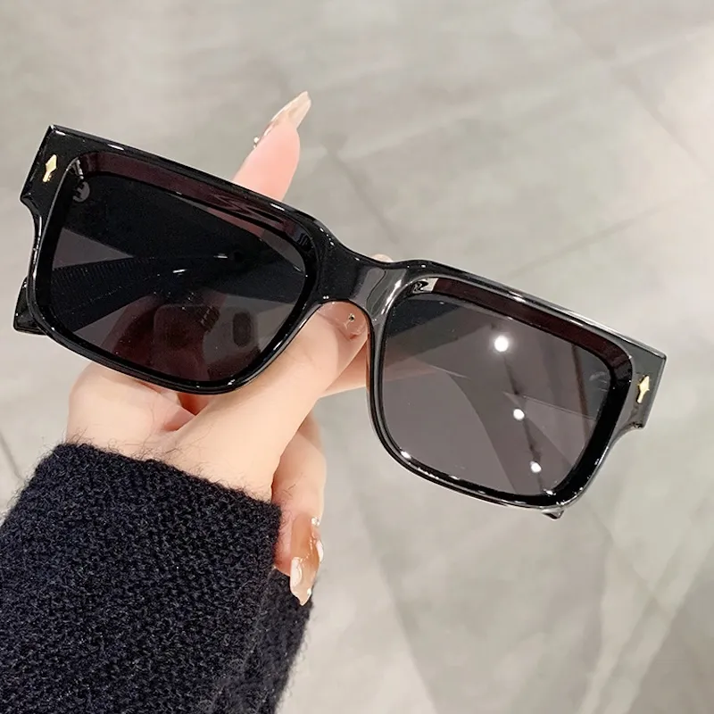 CB Oversized Square Sunglasses Men Retro Steampunk Glasses With Side Shields Extra Large Vintage Gothic Goggles Y2k_voghion.com