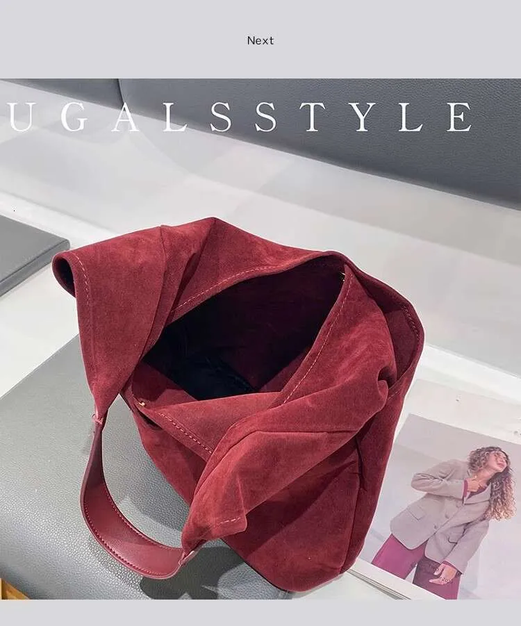 Herbst Winter Veet Eimer Große Kapazität Mode Frauen Handtasche Dame Geldbörse Schulter Weibliche Casual Tote Tasche Achselhöhle_voghion.com
