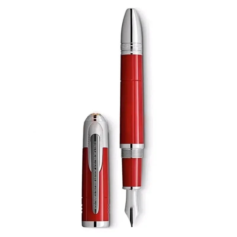 Besonnesch Sammlung Monte Enzo Feri Berühmte Figur Füllpenne Hollowcarved Top Office Schreiwen Rollerball Pen Kugelpennen Mat Seriennummer_voghion.com