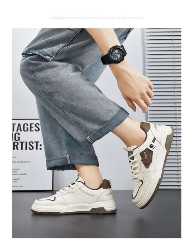 Weiße Atmungsaktive Herren Freizeitschuhe Für Den Sommer_voghion.com