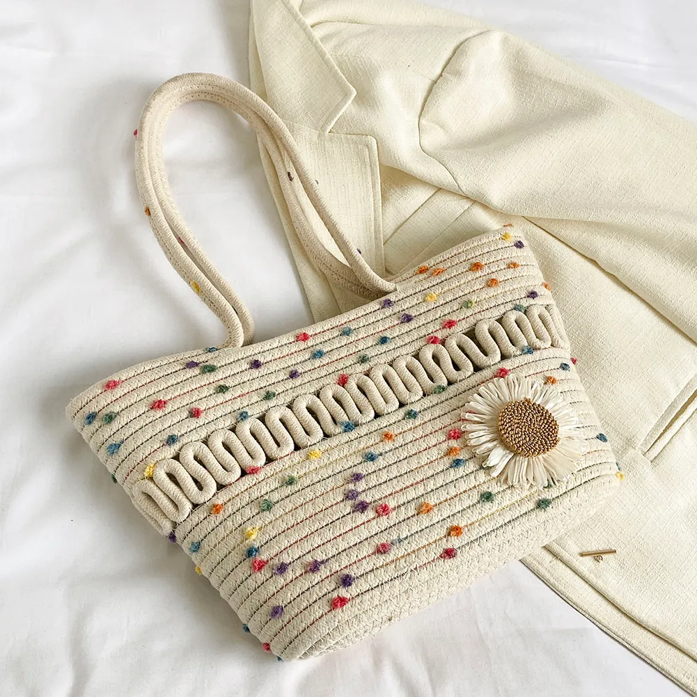 Häkeln Strand Achsel Weibliche Kupplung Frauen Tote Mode Stroh Handtasche Große Kapazität Weben Hobo Geldbörsen Weiche Achselhöhle Tasche_voghion.com