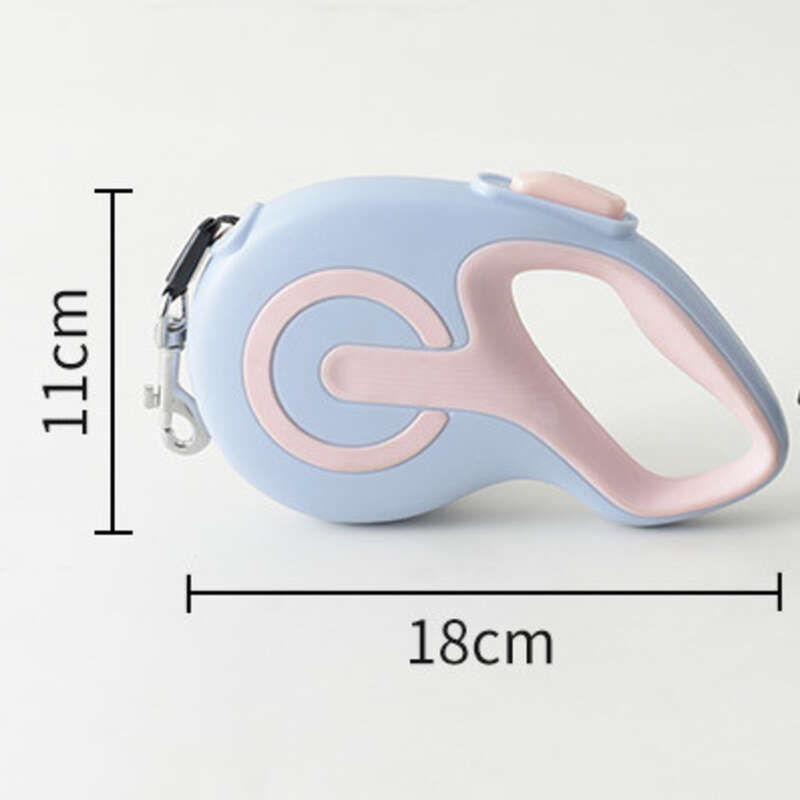 New Pet Tractor Rope Wrapped With Adhesive, Automatic Telescopic Reflective Chain, Walking Dog Rope, Outgoing Supplies_voghion.com