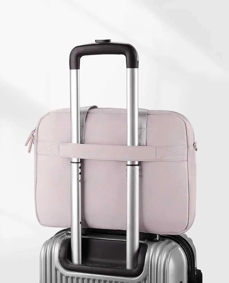 Borsa per laptop da donna, impermeabile, per notebook e-book, borsa per computer, tracolla singola, valigetta per tablet e PC, custodia per gadget_voghion.com