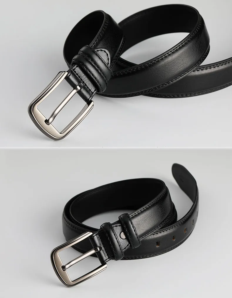 Ceintures 1pc Deepeel 3.7 110-130cm Hommes 2ème Cuir de vachette Homme Designer Business Ceinture Artisanat pour adultes Jeans_voghion.com