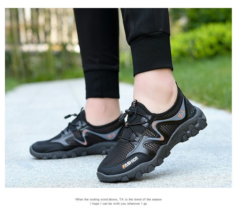 Sommer neue Wanderschuhe Watschuhe leichte atmungsaktive vabaaja tossud Herren Tennisschuhe_voghion.com