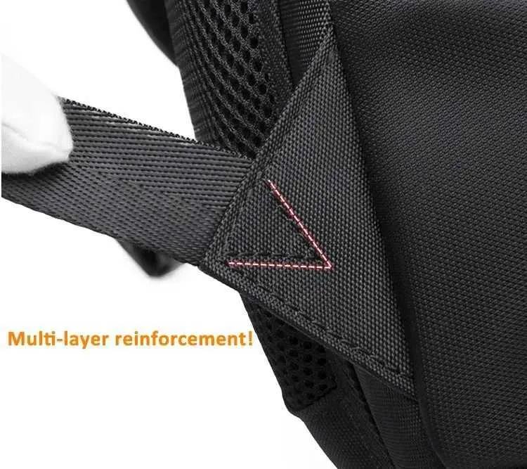 Sac à dos pour ordinateur portable d'affaires version coréenne pour hommes, sac de voyage en tissu Oxford d'extérieur USB, personnalisation C241107_voghion.com