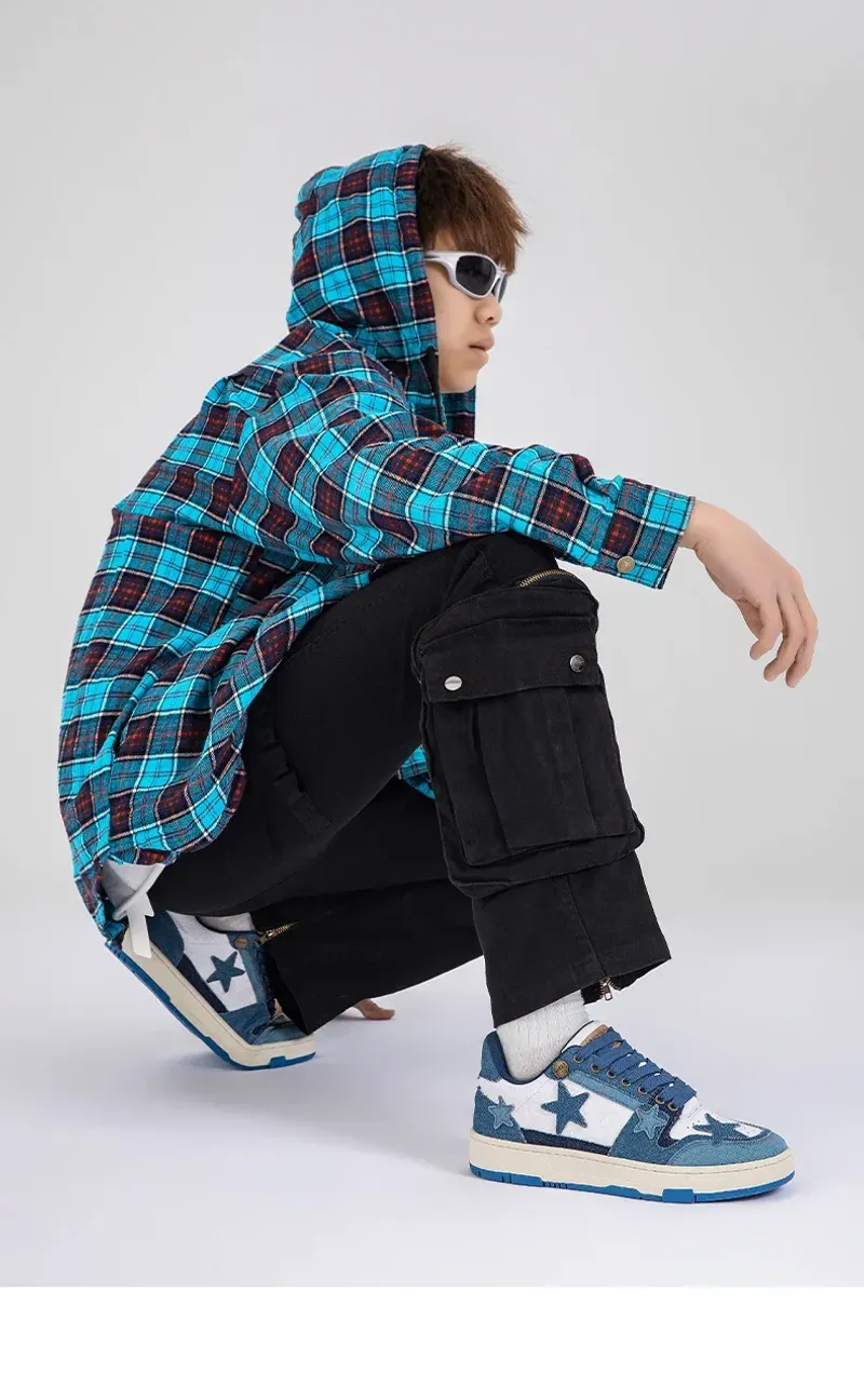 Modische Basketball-Sneakers: bequeme Casual-Sportschuhe mit weichen Sohlen_voghion.com