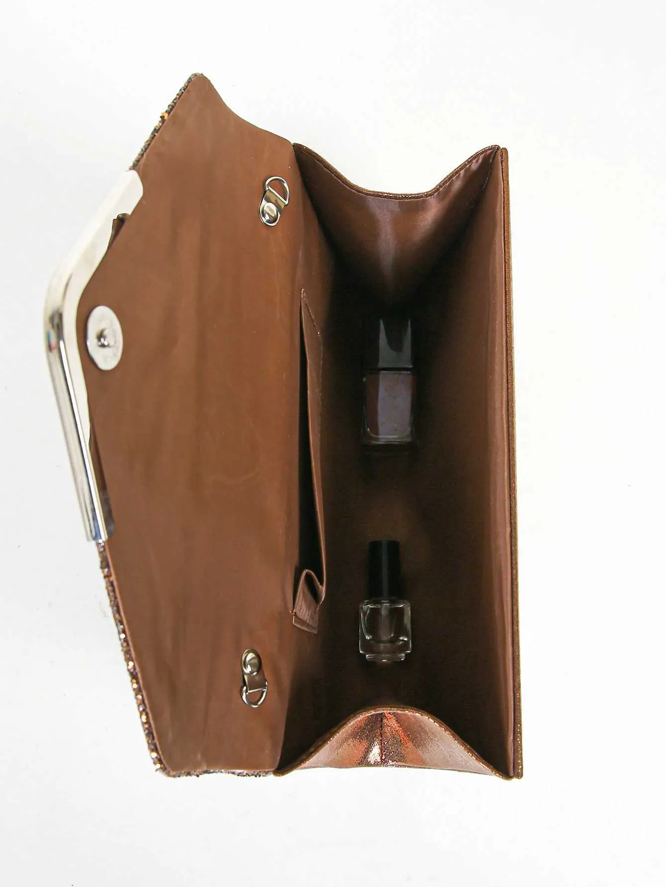 Womens evening envelope handbag promotion sequin clutch wallet shoulder chain cross body bag Y241019_voghion.com