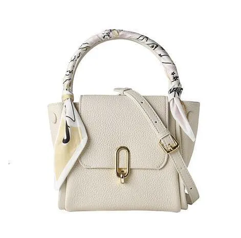 Leather Bat Shaped Handbag For Women Cowhide One Shoulder Bag_voghion.com