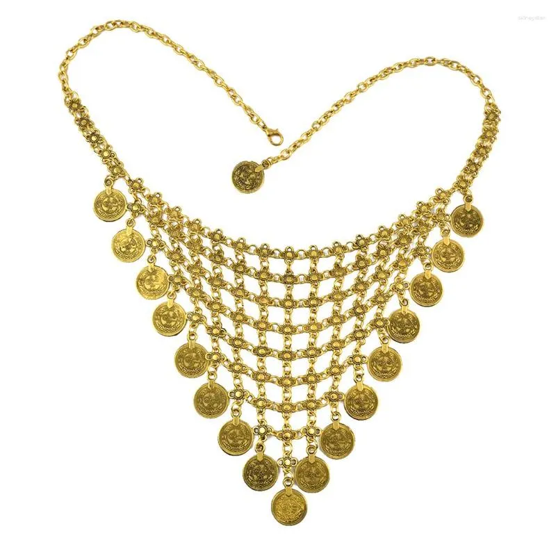 Collane con ciondolo Collana con nappa da donna Stile bohémien Gioiello pendente al collo Choker_voghion.com