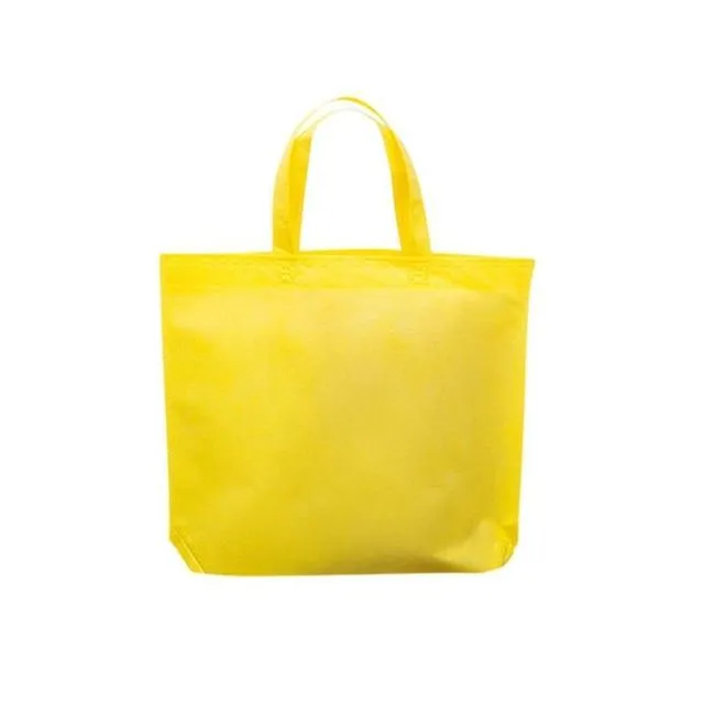 Reusable Canvas Cotton Fabric Shopper Bag Women Tote Shoulder Non-woven Environmental Case Organizer Multifunction_voghion.com